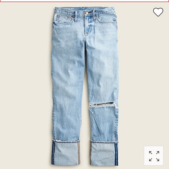 J. Crew Denim - J. Crew slouchy boyfriend jeans
